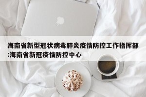 海南省新型冠状病毒肺炎疫情防控工作指挥部:海南省新冠疫情防控中心