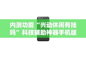 内测功能“兴动休闲有挂吗”科技辅助神器手机版教程