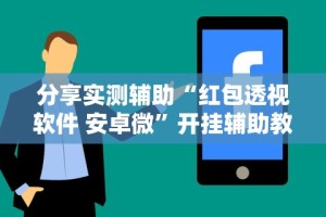 分享实测辅助“红包透视软件 安卓微”开挂辅助教程