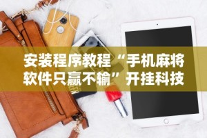 安装程序教程“手机麻将软件只赢不输”开挂科技辅助神器手机