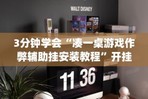 3分钟学会“凑一桌游戏作弊辅助挂安装教程”开挂(透视)辅助教程