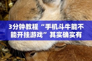 【头条新闻】“百人斗神兽当庄稳赢方法”(透视挂)最新辅助详细教程