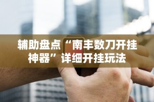 辅助盘点“南丰数刀开挂神器”详细开挂玩法
