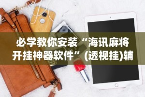 必学教你安装“海讯麻将开挂神器软件”(透视挂)辅助透视教程