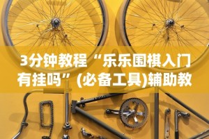 3分钟教程“乐乐围棋入门有挂吗”(必备工具)辅助教学