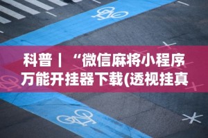 科普｜“微信麻将小程序万能开挂器下载(透视挂真的假的)