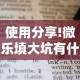 使用分享!微乐填大坑有什么技巧”最新辅助详细教程
