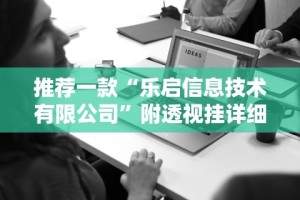推荐一款“乐启信息技术有限公司”附透视挂详细教程