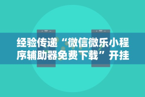 秒懂经验“微乐跑得快免费开挂神器”开挂辅助详细步骤