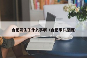 合肥发生了什么事啊（合肥事件原因）