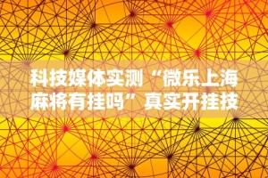 玩家秒懂“微乐挖坑牌的规律”开挂(透视)辅助教程