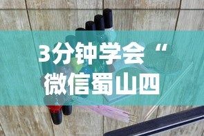 3分钟学会“微信蜀山四川麻将装挂怎么安装？_游戏_玩家_工具