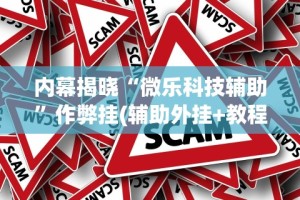 内幕揭晓“微乐科技辅助”作弊挂(辅助外挂+教程)