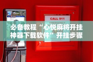 必备教程“心悦麻将开挂神器下载软件”开挂步骤方法