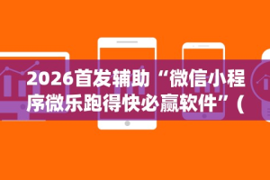 2026首发辅助“微信小程序微乐跑得快必赢软件”(透视)开挂辅助脚本+详细开挂安装教程