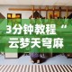 3分钟教程“云梦天穹麻将有挂吗”详细分享装挂