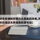 【天津市疫情防控情况太原最新政策,天津市疫情防控情况太原最新政策电话】