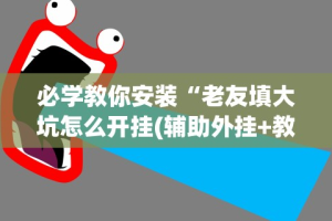 必学教你安装“老友填大坑怎么开挂(辅助外挂+教程)