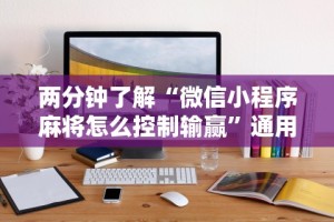 两分钟了解“微信小程序麻将怎么控制输赢”通用版下载教程