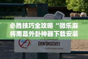 必胜技巧全攻略“微乐麻将南昌外卦神器下载安装”开挂(透视)辅助