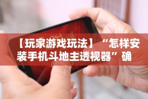 【玩家游戏玩法】“怎样安装手机斗地主透视器”确实可以使用辅助