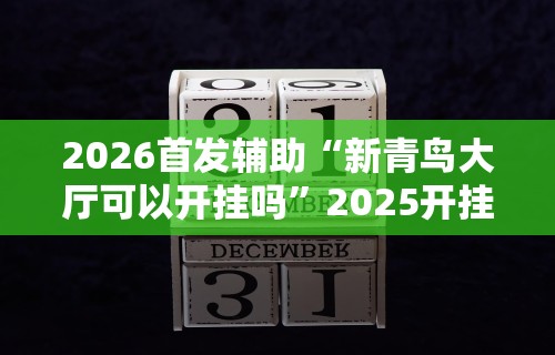2026首发辅助“新青鸟大厅可以开挂吗”2025开挂教程步骤