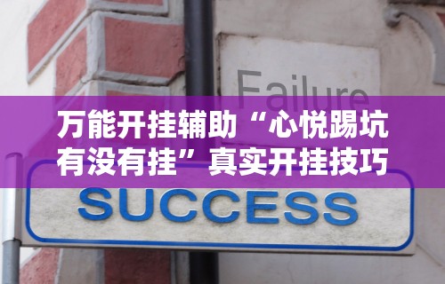 万能开挂辅助“心悦踢坑有没有挂”真实开挂技巧分享