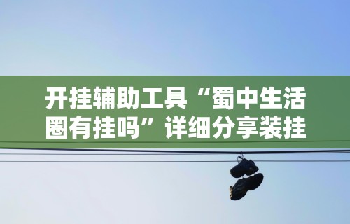 开挂辅助工具“蜀中生活圈有挂吗”详细分享装挂