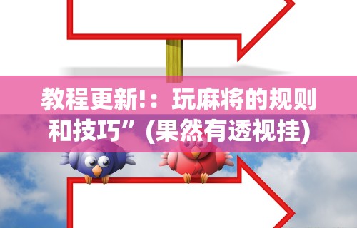 教程更新!：玩麻将的规则和技巧”(果然有透视挂)