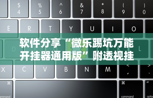 软件分享“微乐踢坑万能开挂器通用版”附透视挂详细教程