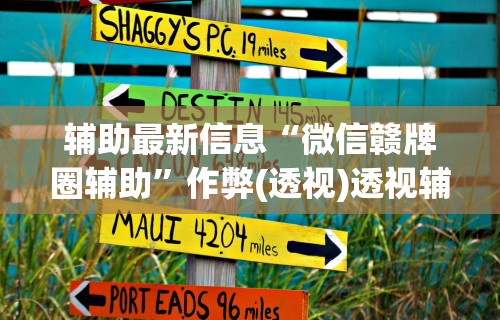 辅助最新信息“微信赣牌圈辅助”作弊(透视)透视辅助