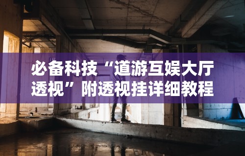 必备科技“道游互娱大厅透视”附透视挂详细教程