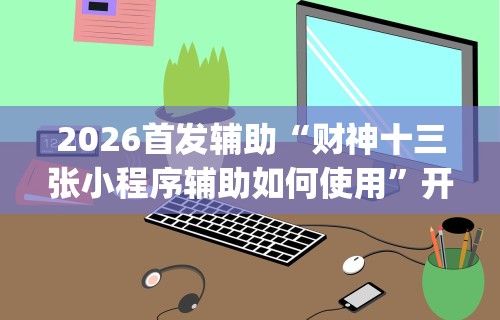 2026首发辅助“财神十三张小程序辅助如何使用”开挂(透视)辅助教程
