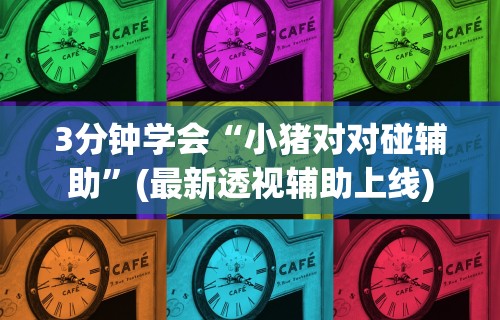 3分钟学会“小猪对对碰辅助	”(最新透视辅助上线)