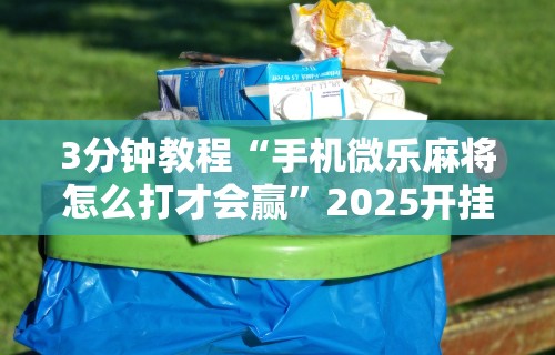 3分钟教程“手机微乐麻将怎么打才会赢	”2025开挂教程步骤
