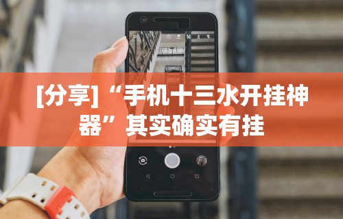 [分享]“手机十三水开挂神器”其实确实有挂