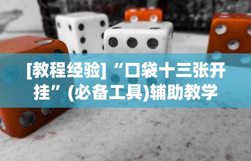[教程经验]“口袋十三张开挂”(必备工具)辅助教学
