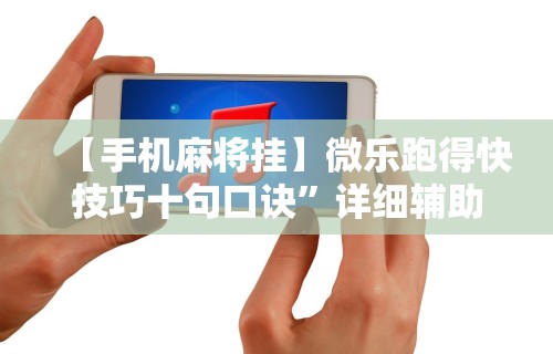 【手机麻将挂】微乐跑得快技巧十句口诀”详细辅助教程分享