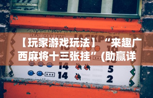 【玩家游戏玩法】“来趣广西麻将十三张挂”(助赢详细开挂教程)
