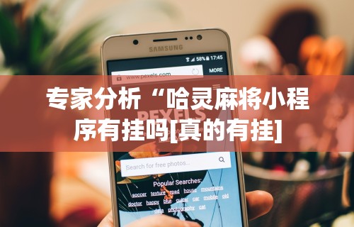 专家分析“哈灵麻将小程序有挂吗[真的有挂]