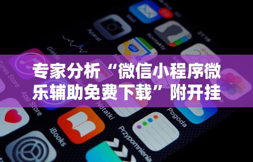 专家分析“微信小程序微乐辅助免费下载”附开挂脚本详细步骤