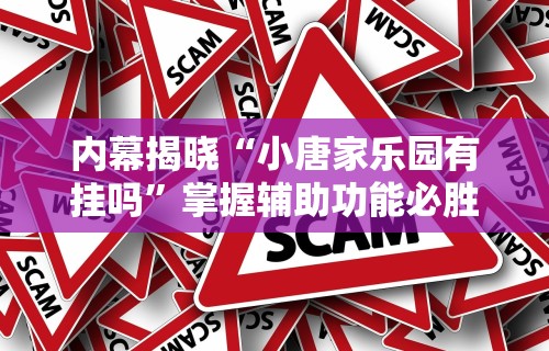内幕揭晓“小唐家乐园有挂吗”掌握辅助功能必胜规则