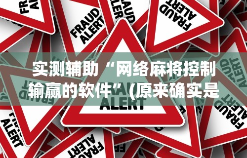 实测辅助“网络麻将控制输赢的软件”(原来确实是有挂)