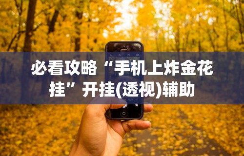 必看攻略“手机上炸金花挂”开挂(透视)辅助