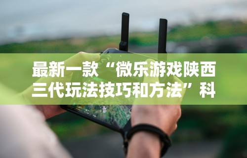 最新一款“微乐游戏陕西三代玩法技巧和方法”科技辅助神器手机版教程
