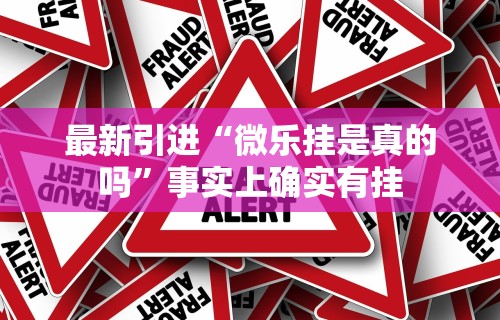 最新引进“微乐挂是真的吗”事实上确实有挂