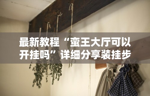 最新教程“蛮王大厅可以开挂吗	”详细分享装挂步骤教程