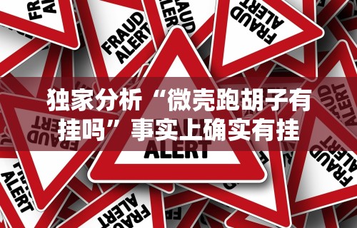独家分析“微壳跑胡子有挂吗”事实上确实有挂