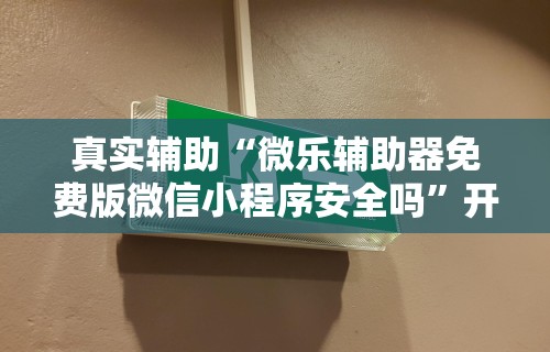 真实辅助“微乐辅助器免费版微信小程序安全吗”开挂科技辅助神器手机