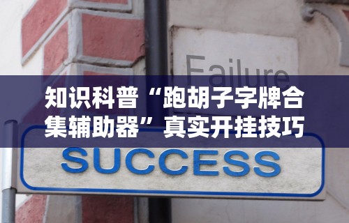 知识科普“跑胡子字牌合集辅助器”真实开挂技巧分享